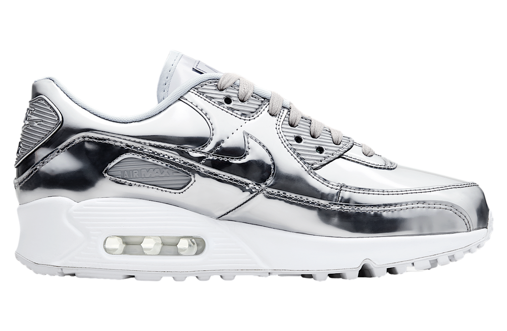 Nike WMNS Air Max 90 Metallic Silver - Image 3