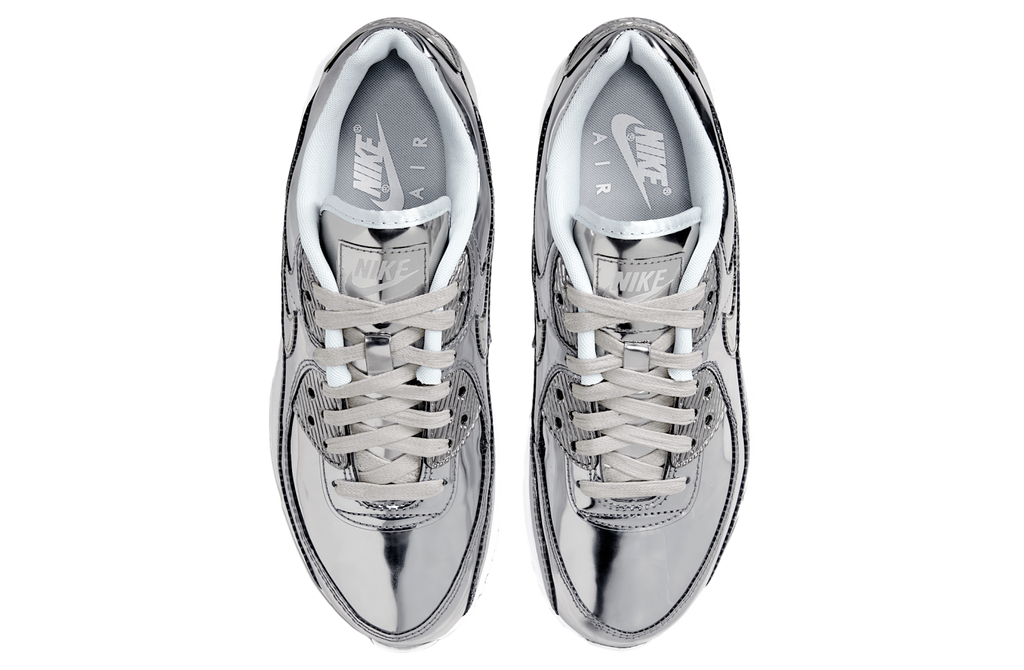 Nike WMNS Air Max 90 Metallic Silver - Image 4