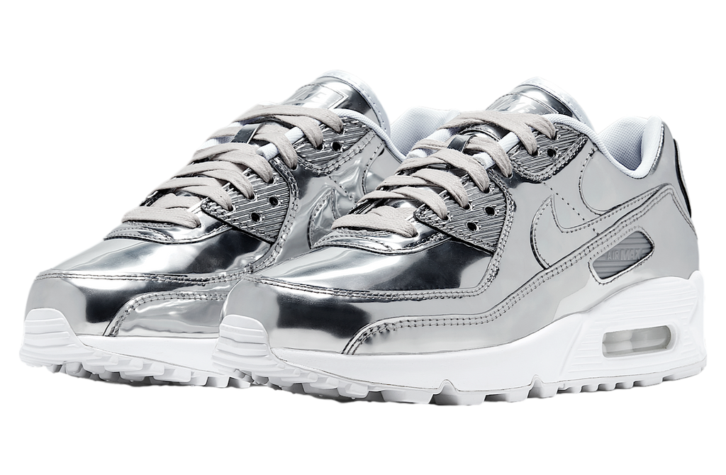 Nike WMNS Air Max 90 Metallic Silver - Image 5