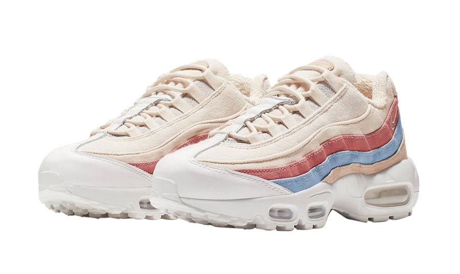 Nike WMNS Air Max 95 Plant Color Red Blue - Image 2