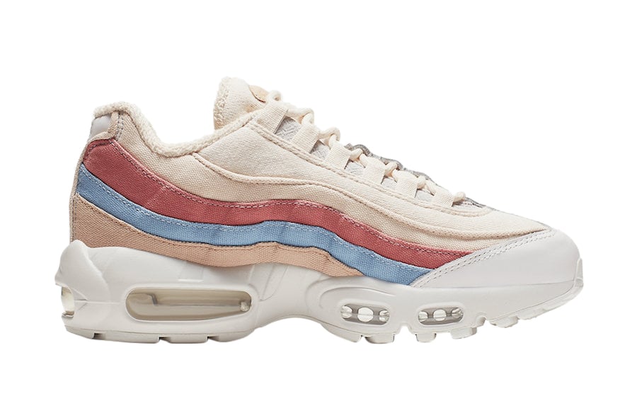 Nike WMNS Air Max 95 Plant Color Red Blue - Image 3