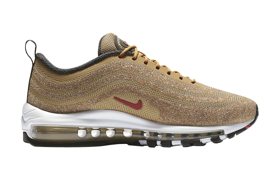 Nike WMNS Air Max 97 LX Swarovski Metallic Gold - Image 3