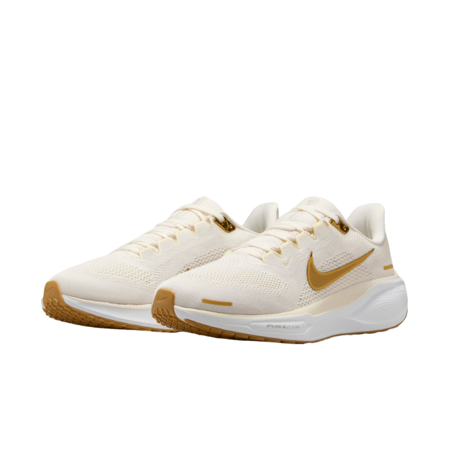 Nike Wmns Air Zoom Pegasus 41 Phantom / Metallic Gold - Image 2
