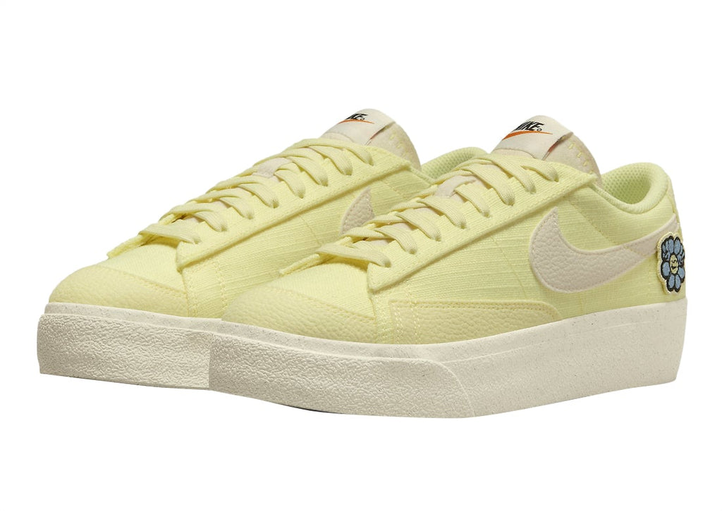 Nike WMNS Blazer Low Platform Air Sprung Yellow - Image 2