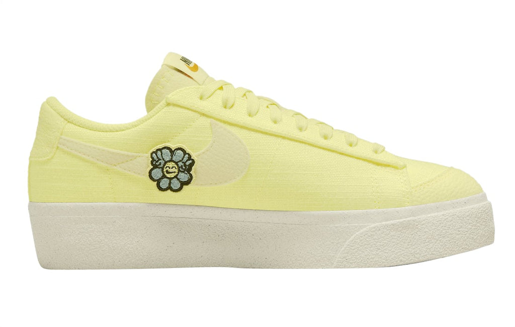 Nike WMNS Blazer Low Platform Air Sprung Yellow - Image 3