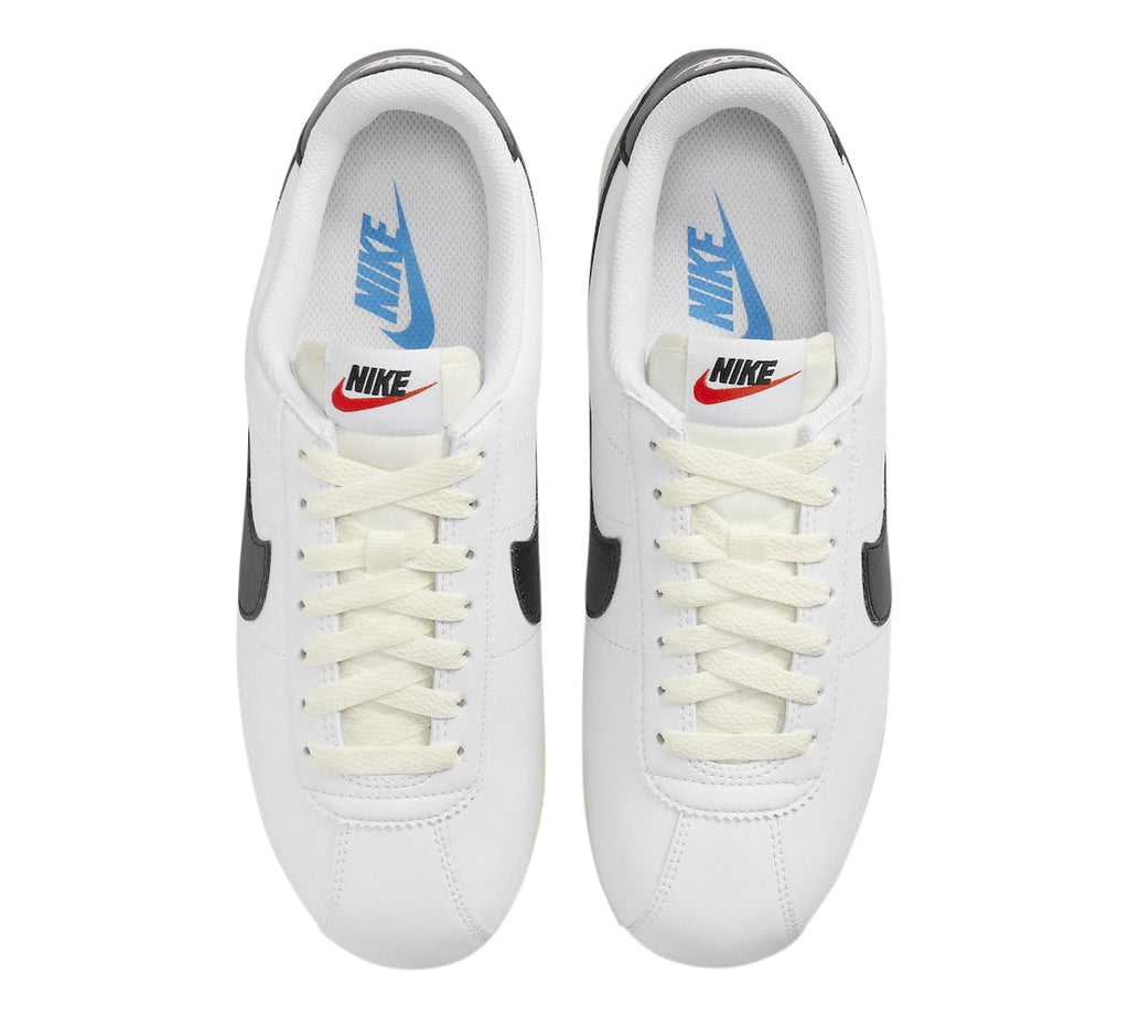 Nike WMNS Cortez White Black Light Photo Blue - Image 4