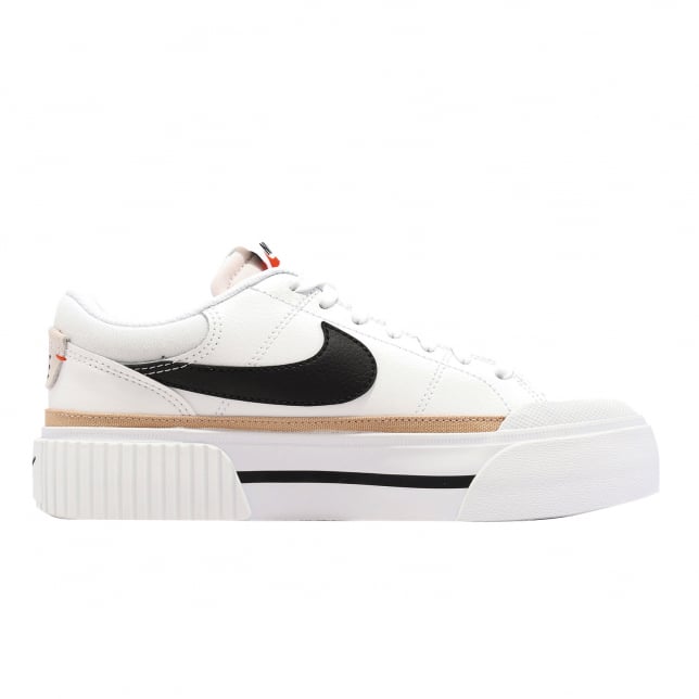 Nike WMNS Court Legacy Lift White Black - Image 2