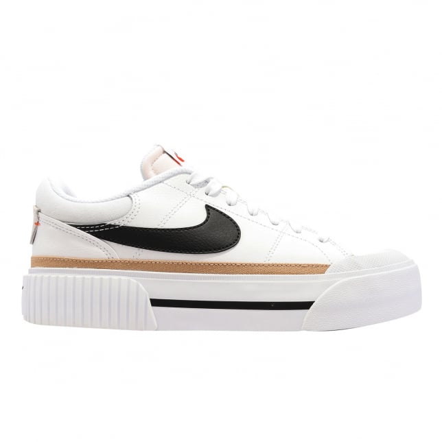 Nike WMNS Court Legacy Lift White Black - Image 5
