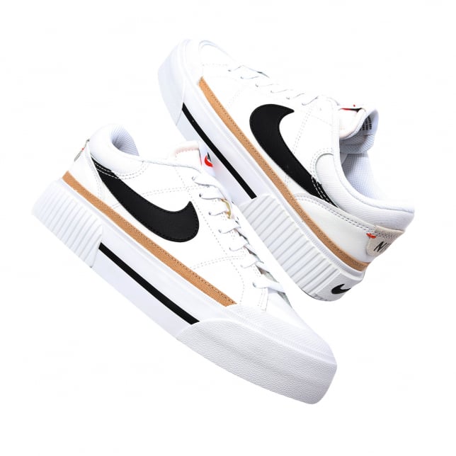 Nike WMNS Court Legacy Lift White Black - Image 6