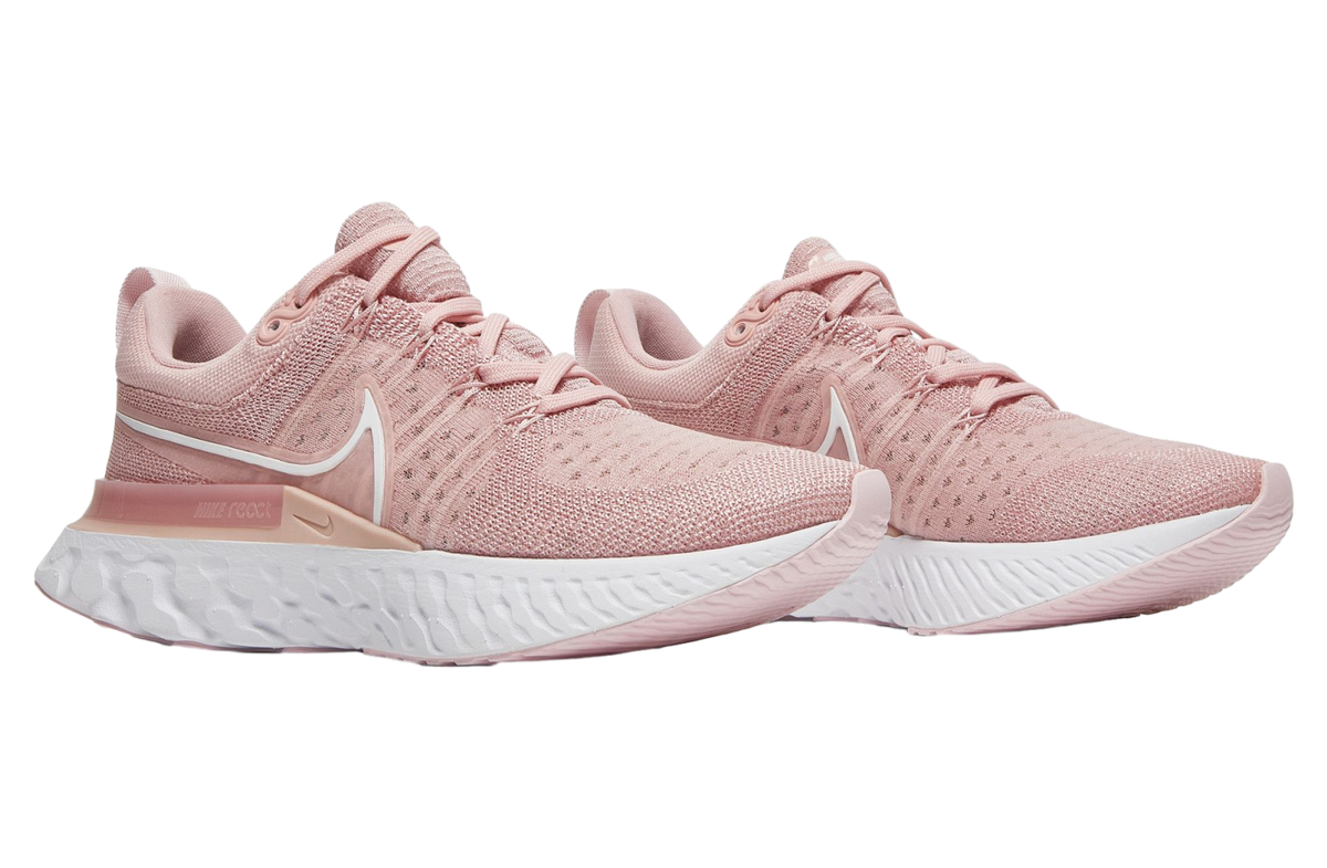 Nike Wmns React Infinity Run Flyknit 2 Pink Glaze - Image 5