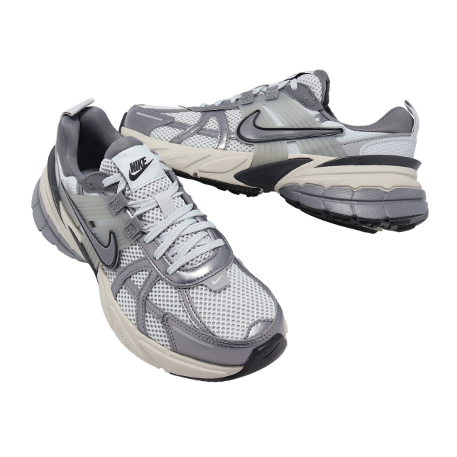 Nike Wmns V2K Run Pure Platinum / Wolf Grey - Image 6