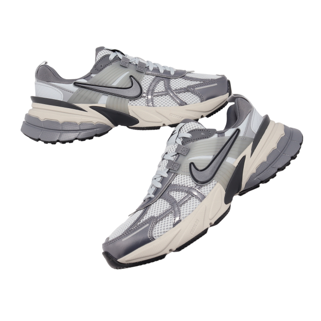 Nike Wmns V2K Run Pure Platinum / Wolf Grey - Image 7
