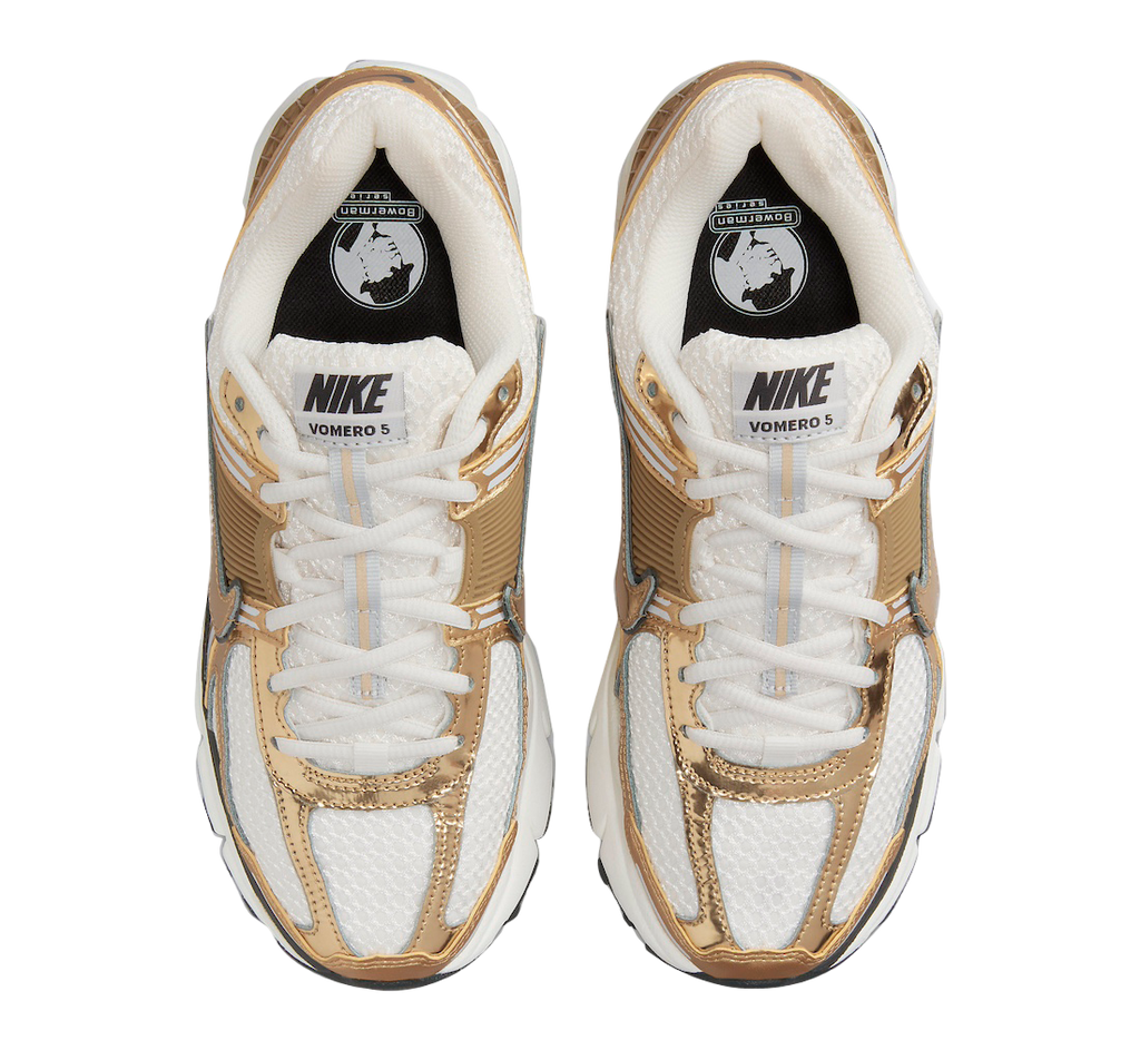 Nike WMNS Zoom Vomero 5 Metallic Gold - Image 4
