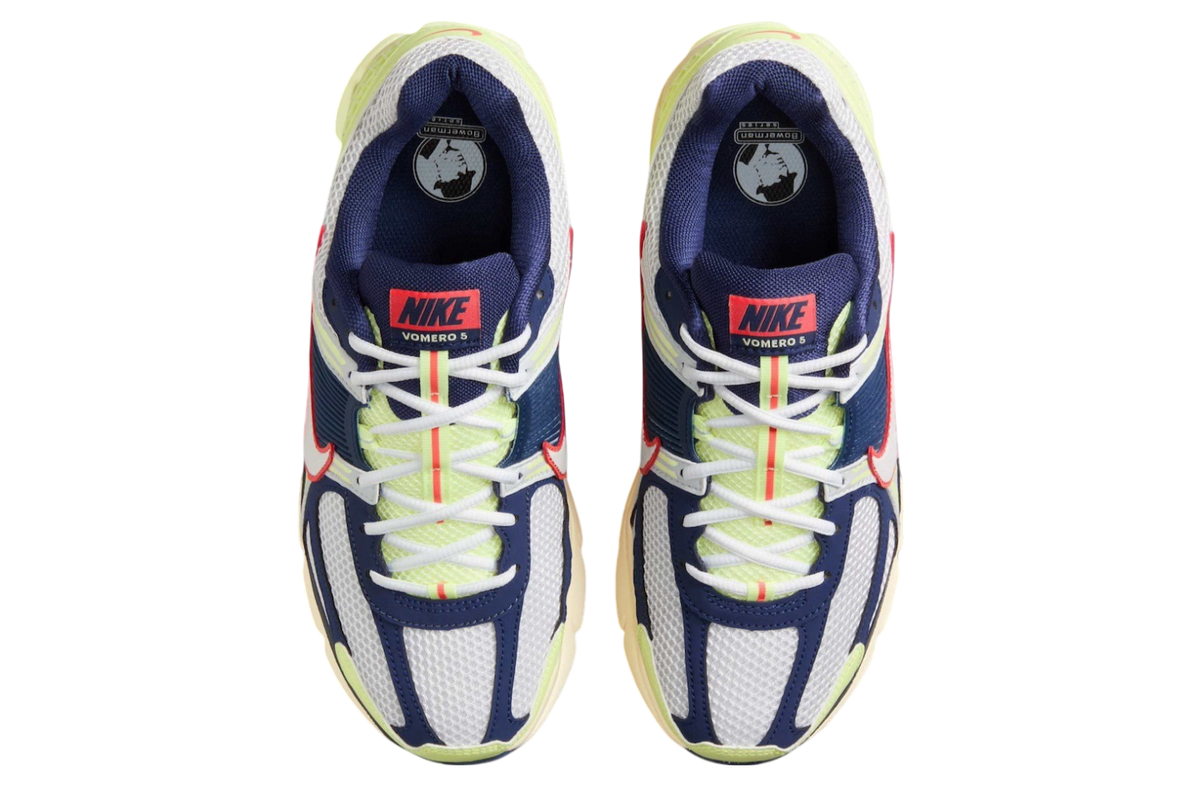 Nike Zoom Vomero 5 Barely Volt / Midnight Navy - Image 4