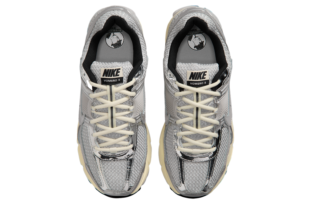 Nike Zoom Vomero 5 Grey Fog / Metallic Silver - Image 4