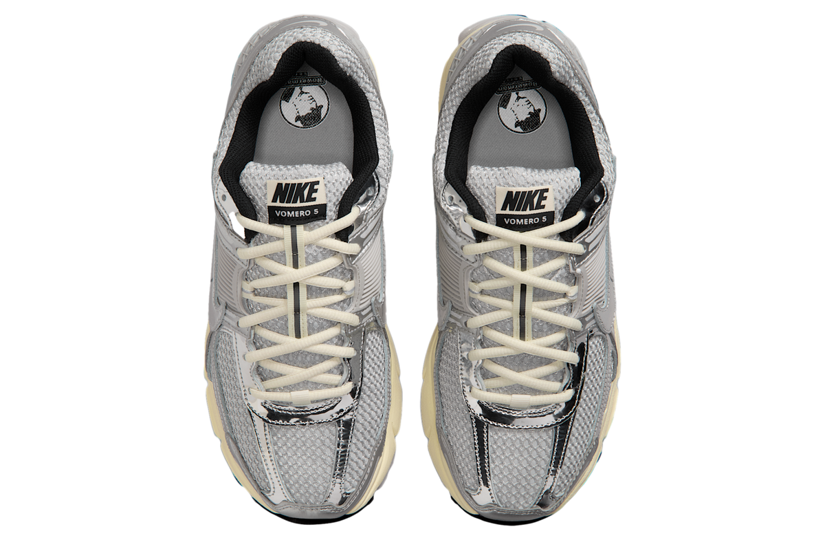 Nike Zoom Vomero 5 Grey Fog / Metallic Silver - Image 4