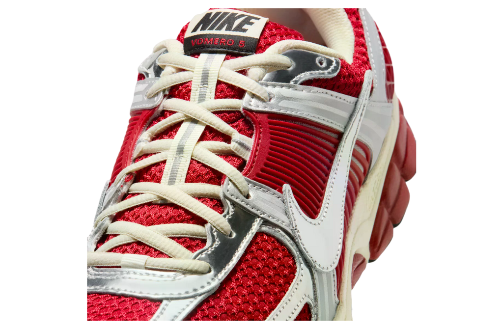Nike Zoom Vomero 5 Gym Red / Metallic Silver - Image 7