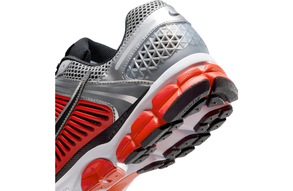 Nike Zoom Vomero 5 Metallic Silver / Bright Crimson - Image 8
