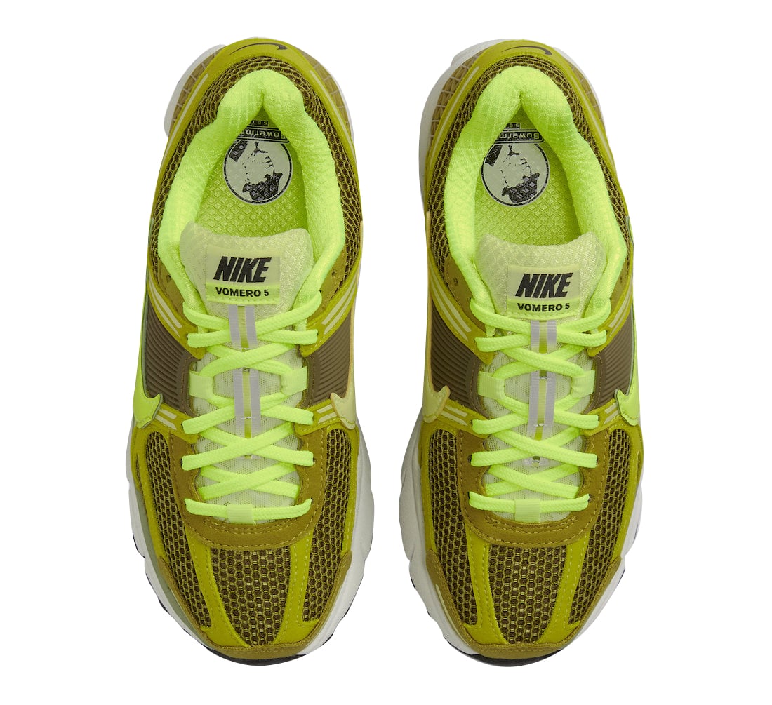 Nike Zoom Vomero 5 Olive Flak - Image 4