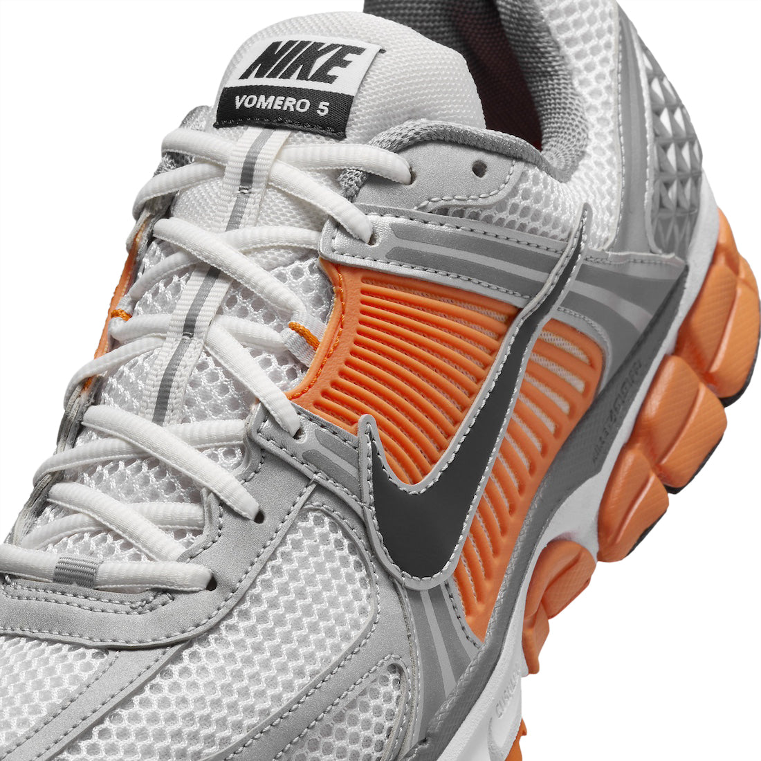Nike Zoom Vomero 5 Platinum Tint Safety Orange - Image 7