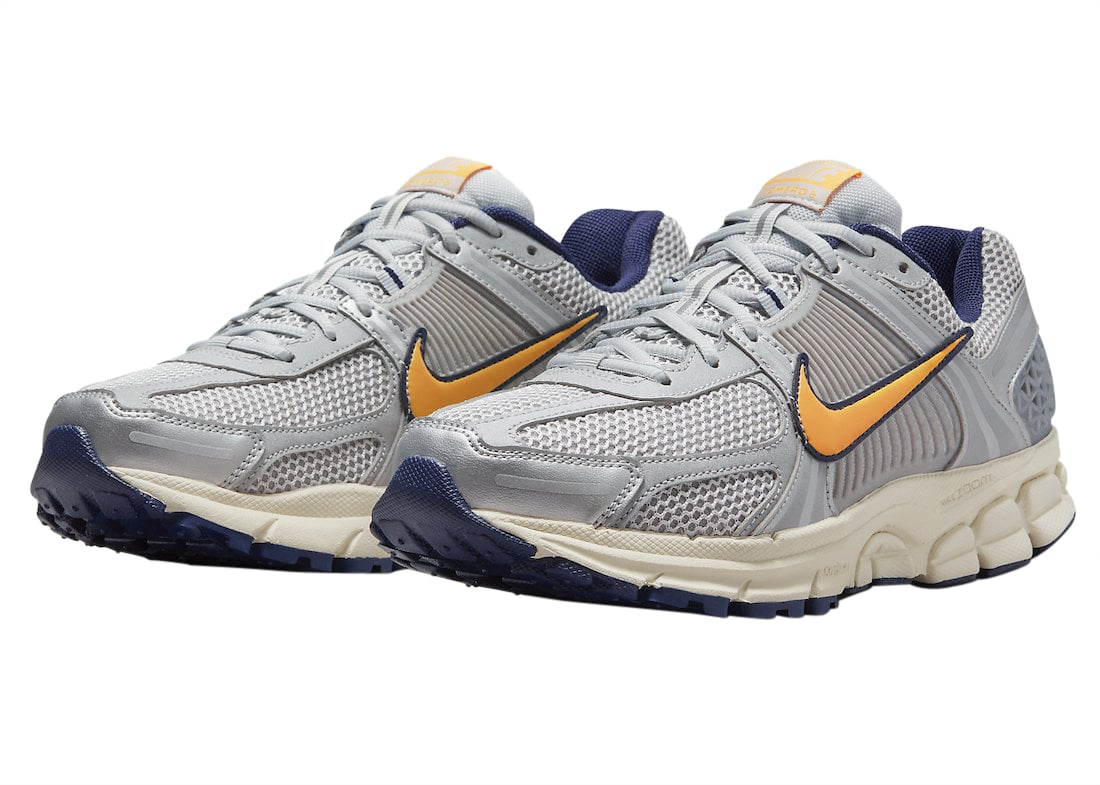 Nike Zoom Vomero 5 Pure Platinum Laser Orange - Image 2
