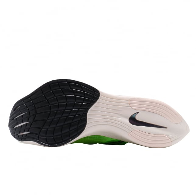 Nike ZoomX VaporFly Next% Electric Green Guava Ice Black - Image 4