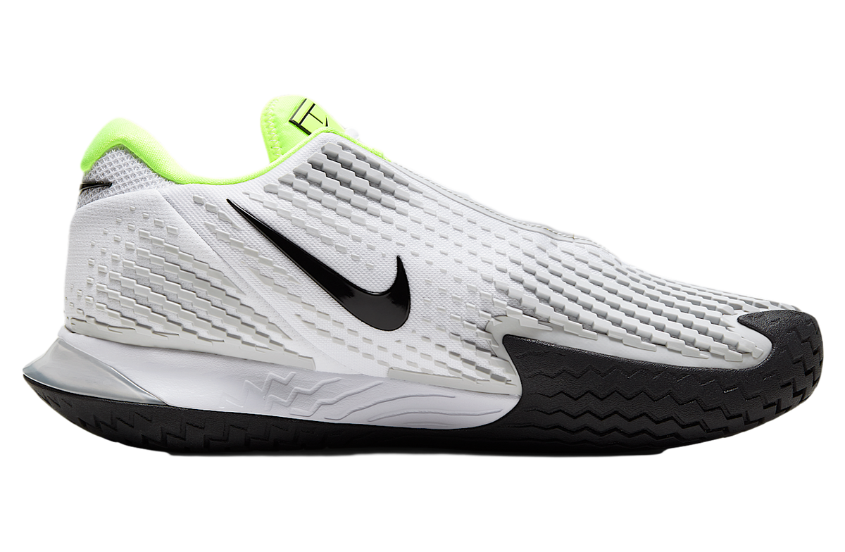 Nikecourt Air Zoom Vapor Cage 4 White / Volt (Hard Court) - Image 3