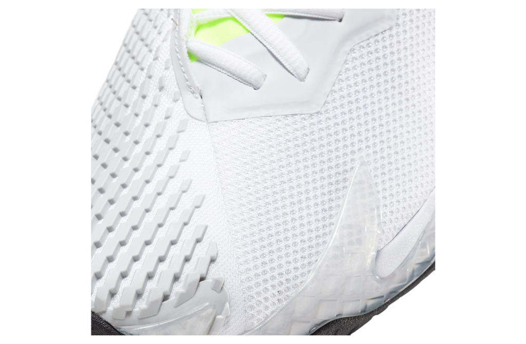 Nikecourt Air Zoom Vapor Cage 4 White / Volt (Hard Court) - Image 7