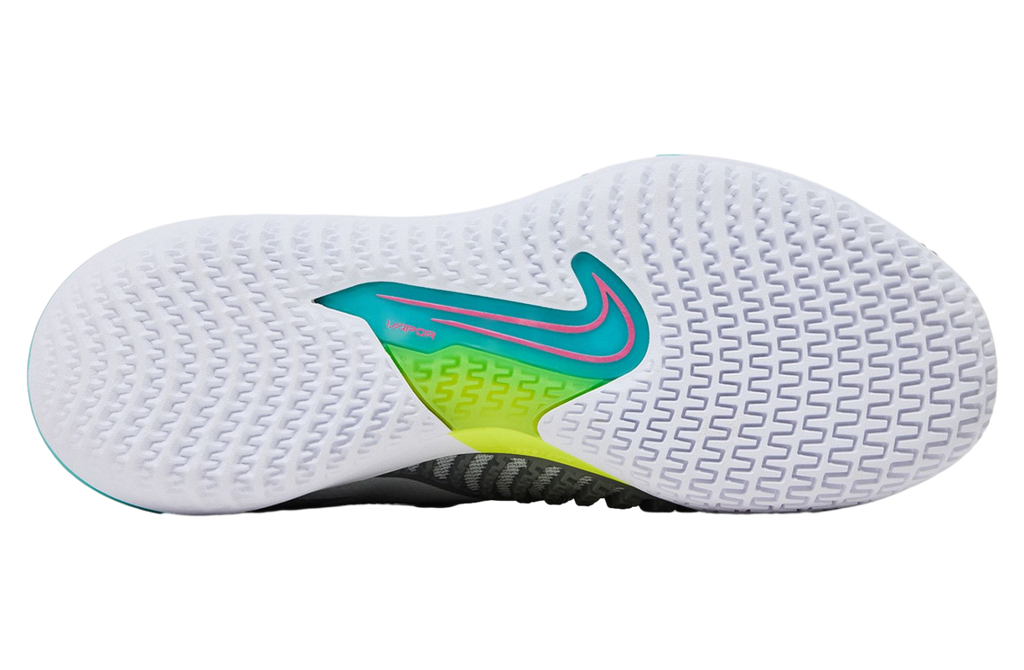 Nikecourt React Vapor Nxt Grey Fog Chlorine Blue - Image 3