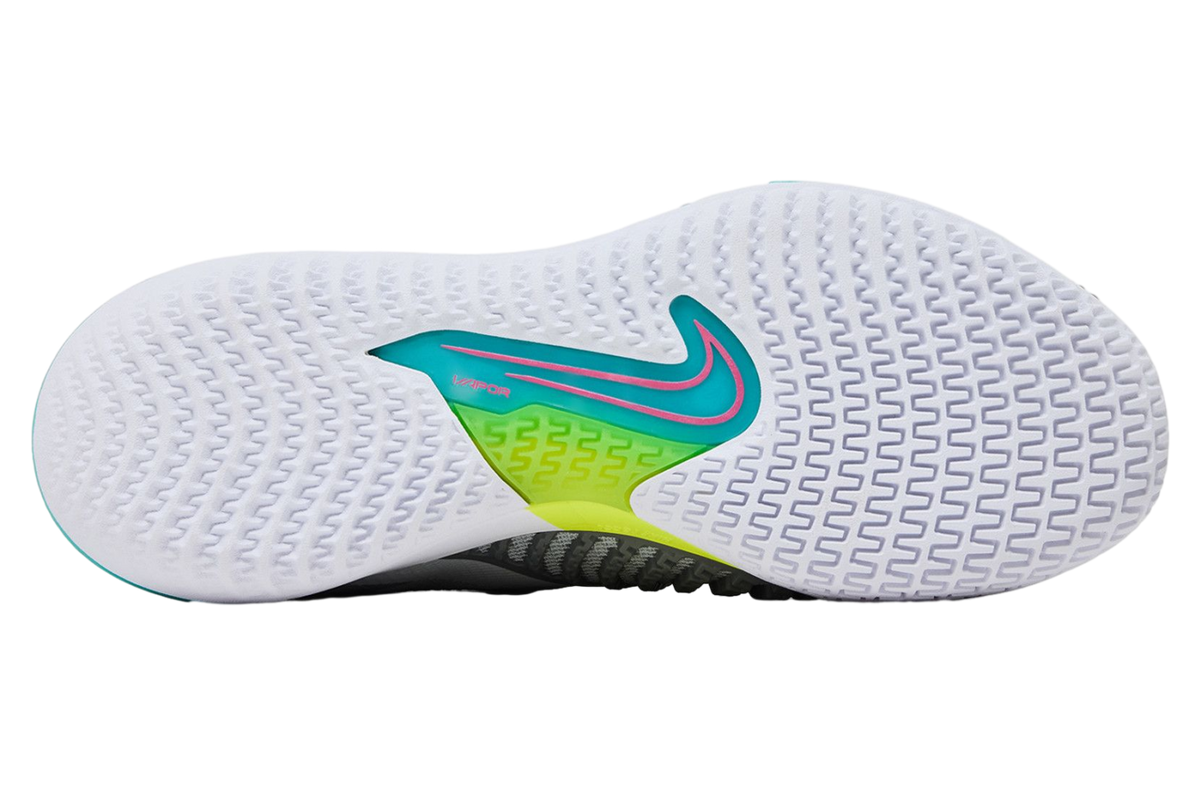Nikecourt React Vapor Nxt Grey Fog Chlorine Blue - Image 3