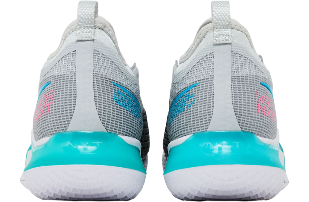 Nikecourt React Vapor Nxt Grey Fog Chlorine Blue - Image 4