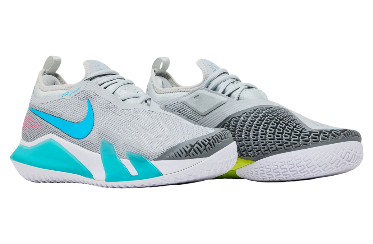Nikecourt React Vapor Nxt Grey Fog Chlorine Blue - Image 5