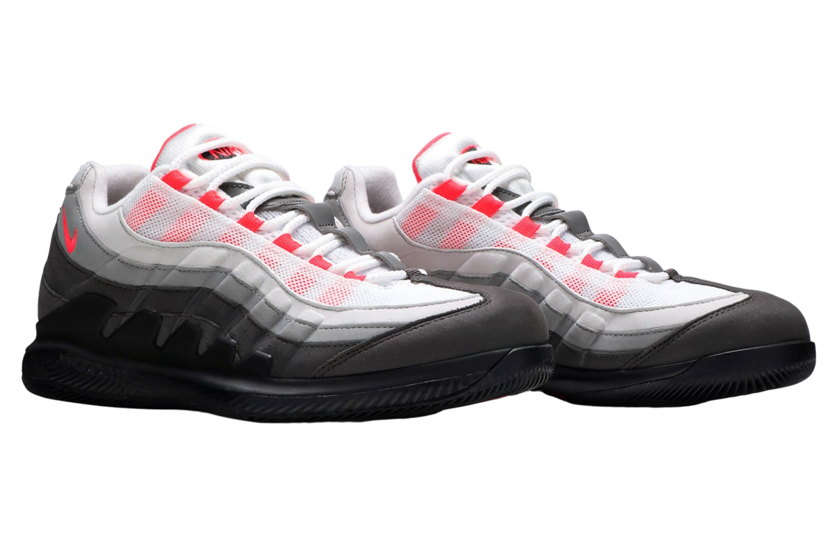 Nikecourt Zoom Vapor X Air Max 95 Solar Red - Image 5