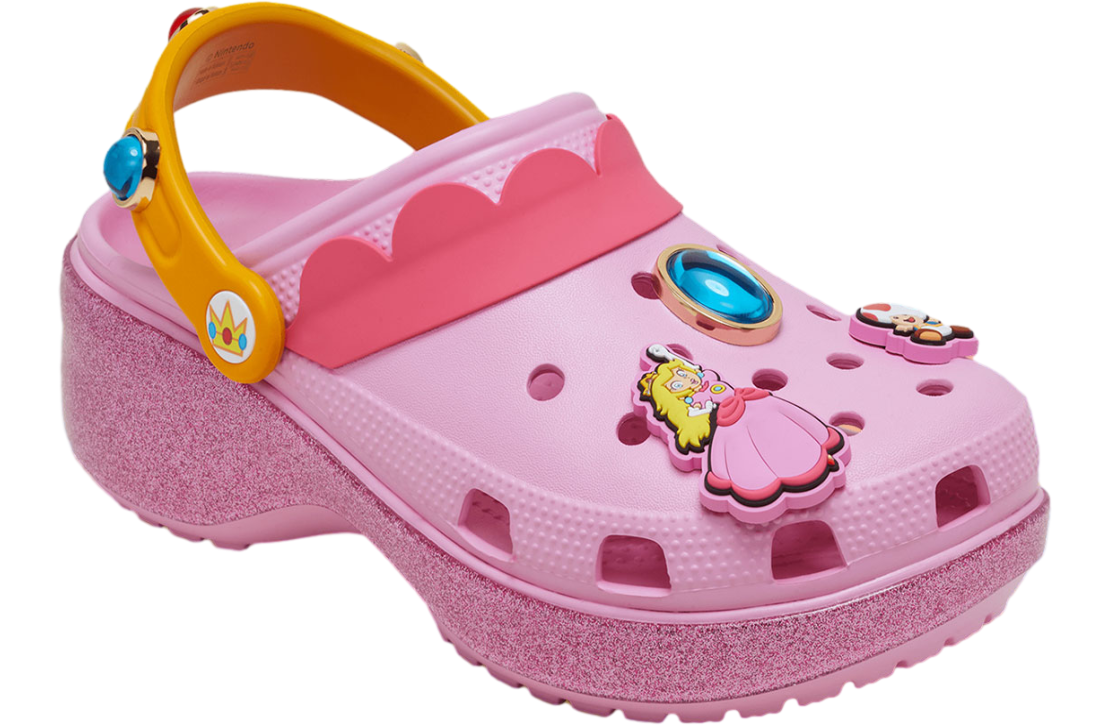 Nintendo x Crocs Wmns Classic Platform Clog Princess Peach - Image 2