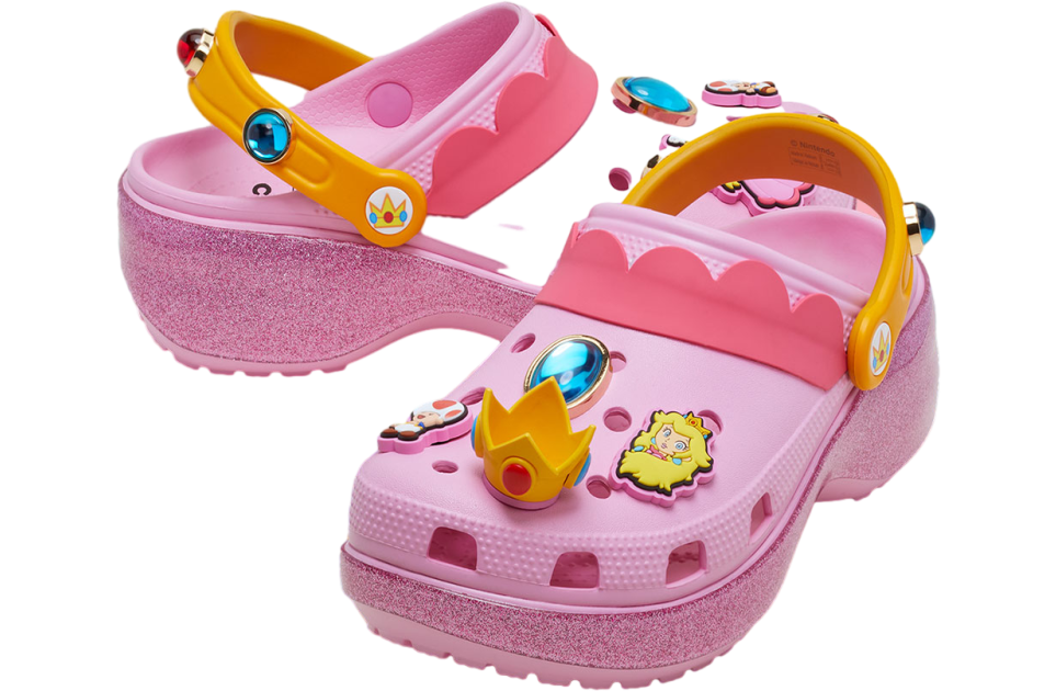 Nintendo x Crocs Wmns Classic Platform Clog Princess Peach - Image 3