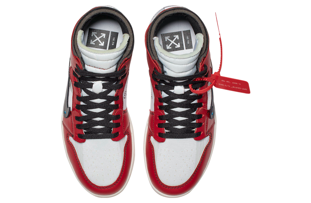 OFF-WHITE x Air Jordan 1 High Chicago - Image 4