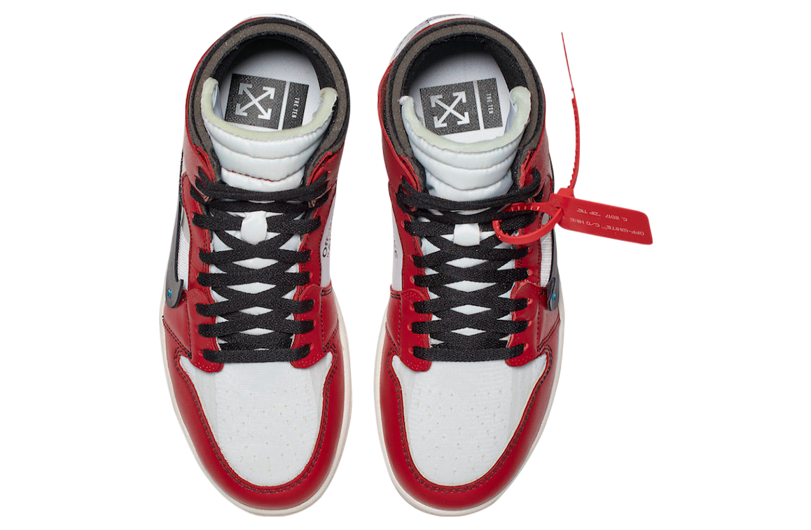OFF-WHITE x Air Jordan 1 High Chicago - Image 4