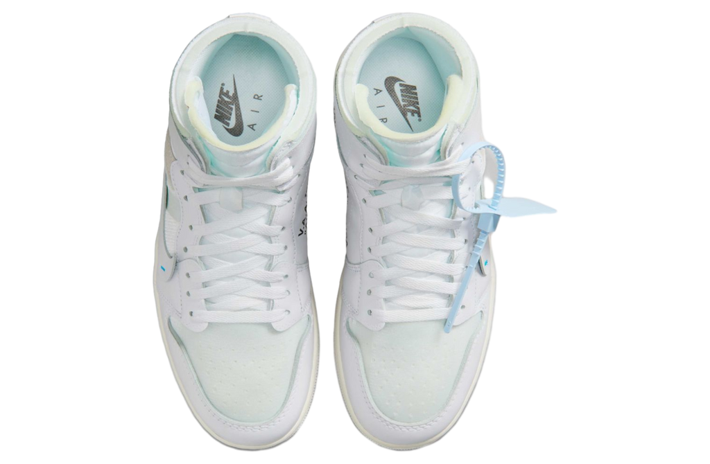 Off White x Air Jordan 1 High OG Alaska - Image 7