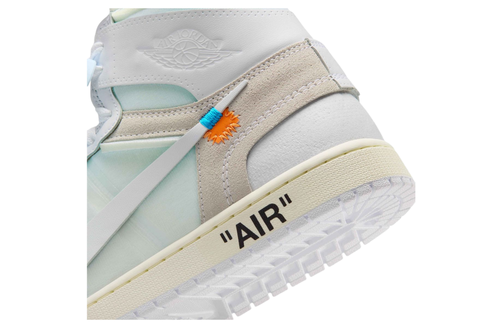 Off White x Air Jordan 1 High OG Alaska - Image 10