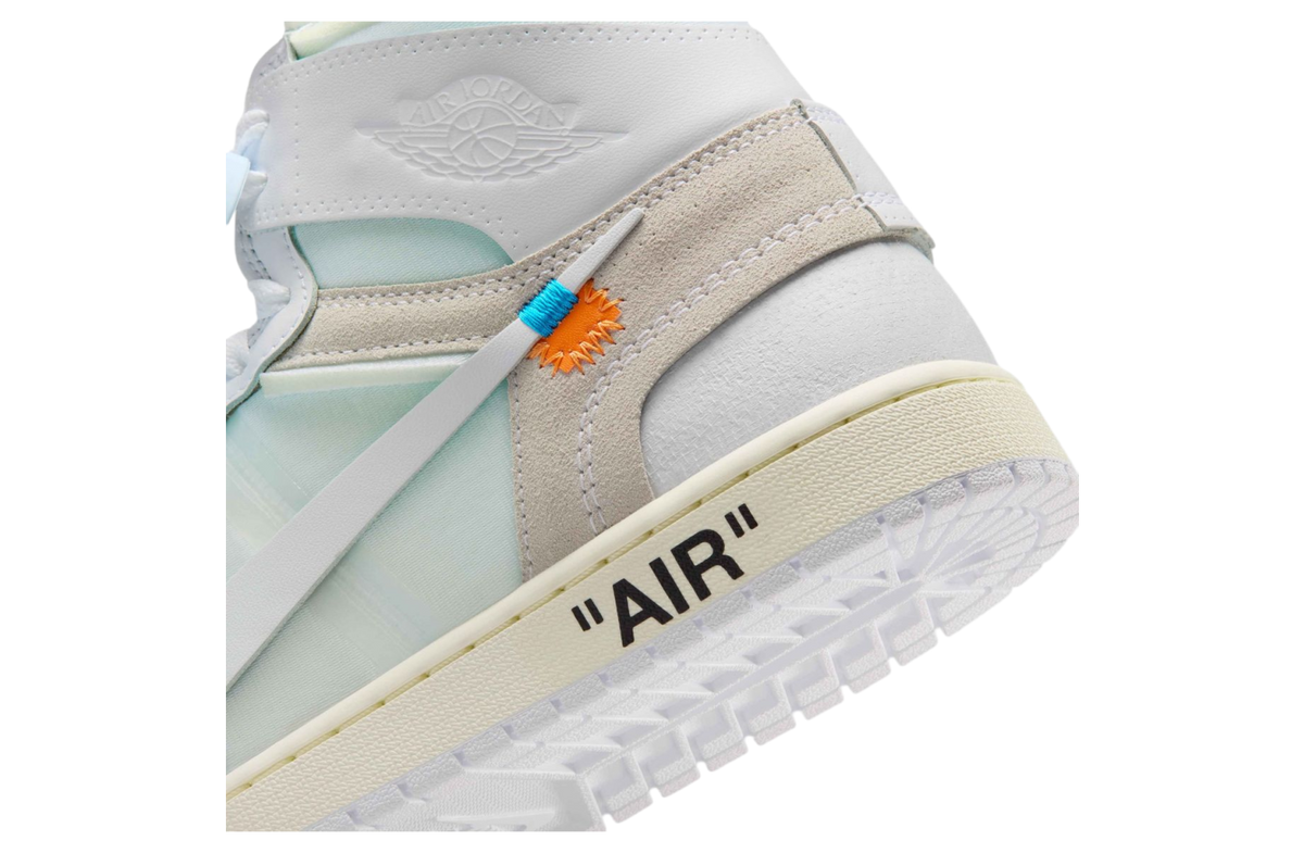 Off White x Air Jordan 1 High OG Alaska - Image 10