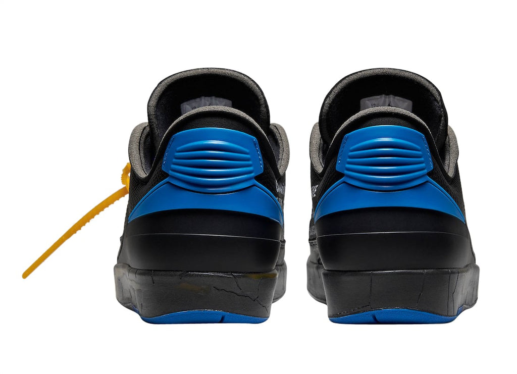 Off-White x Air Jordan 2 Low Black Varsity Royal - Image 5