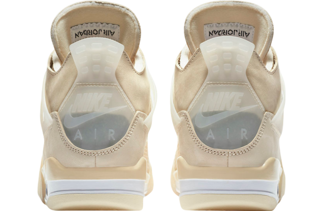 Off-White x Air Jordan 4 WMNS Sail - Image 5