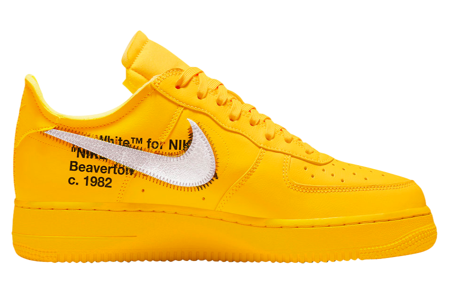 Off-White x Nike Air Force 1 Low Lemonade - Image 3