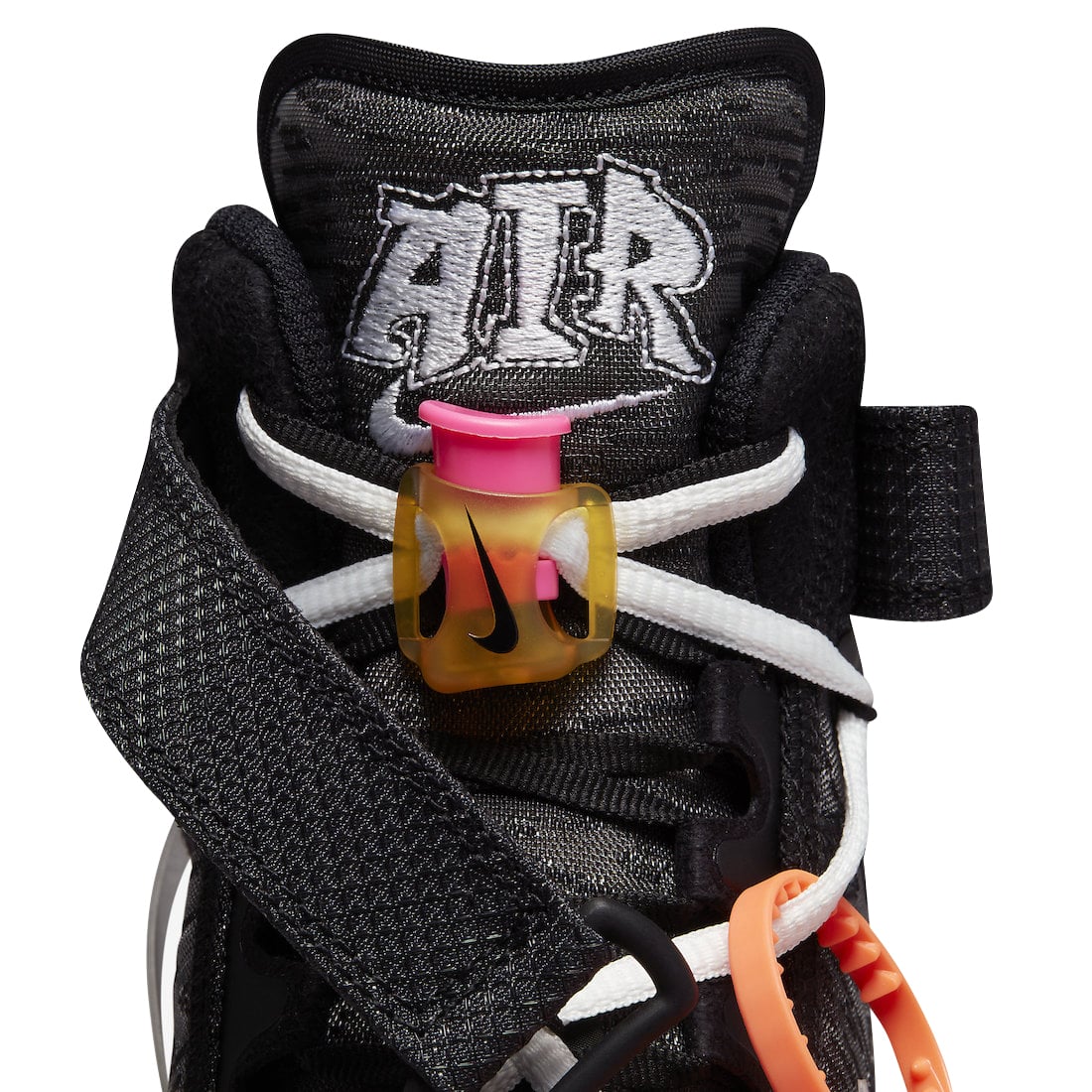 Off-White x Nike Air Force 1 Mid Black - Image 9