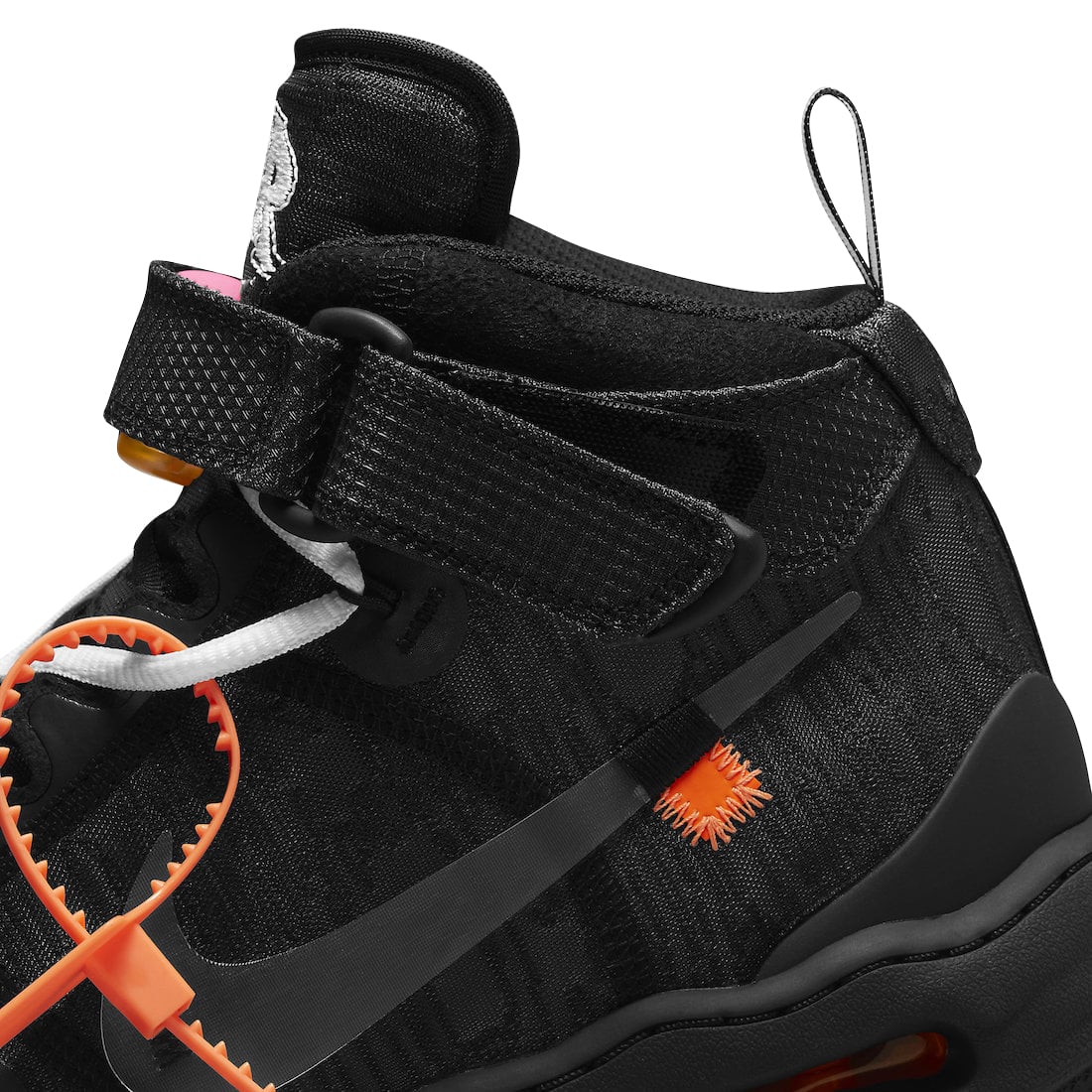 Off-White x Nike Air Force 1 Mid Black - Image 10