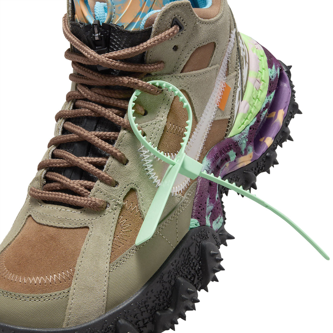 Off-White x Nike Air Terra Forma Archaeo Brown - Image 9