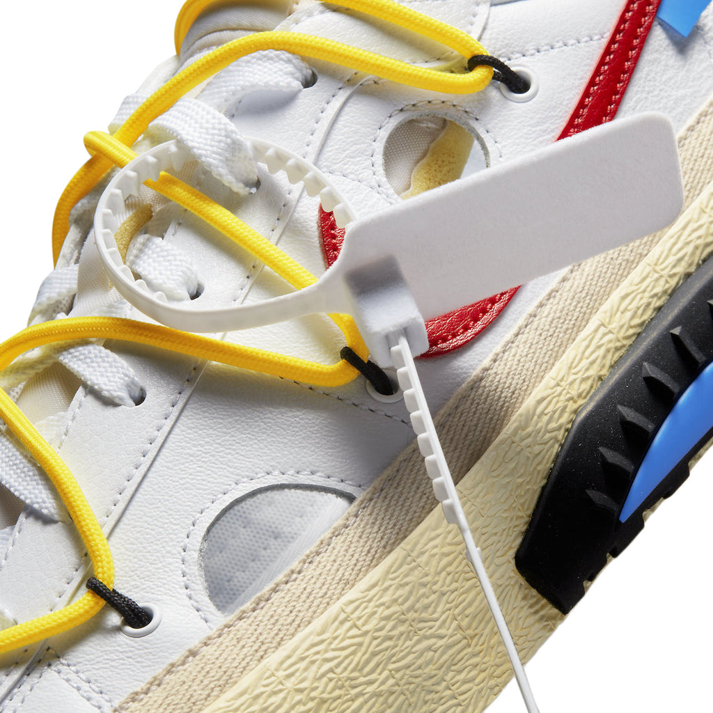 Off-White x Nike Blazer Low White University Red - Image 12