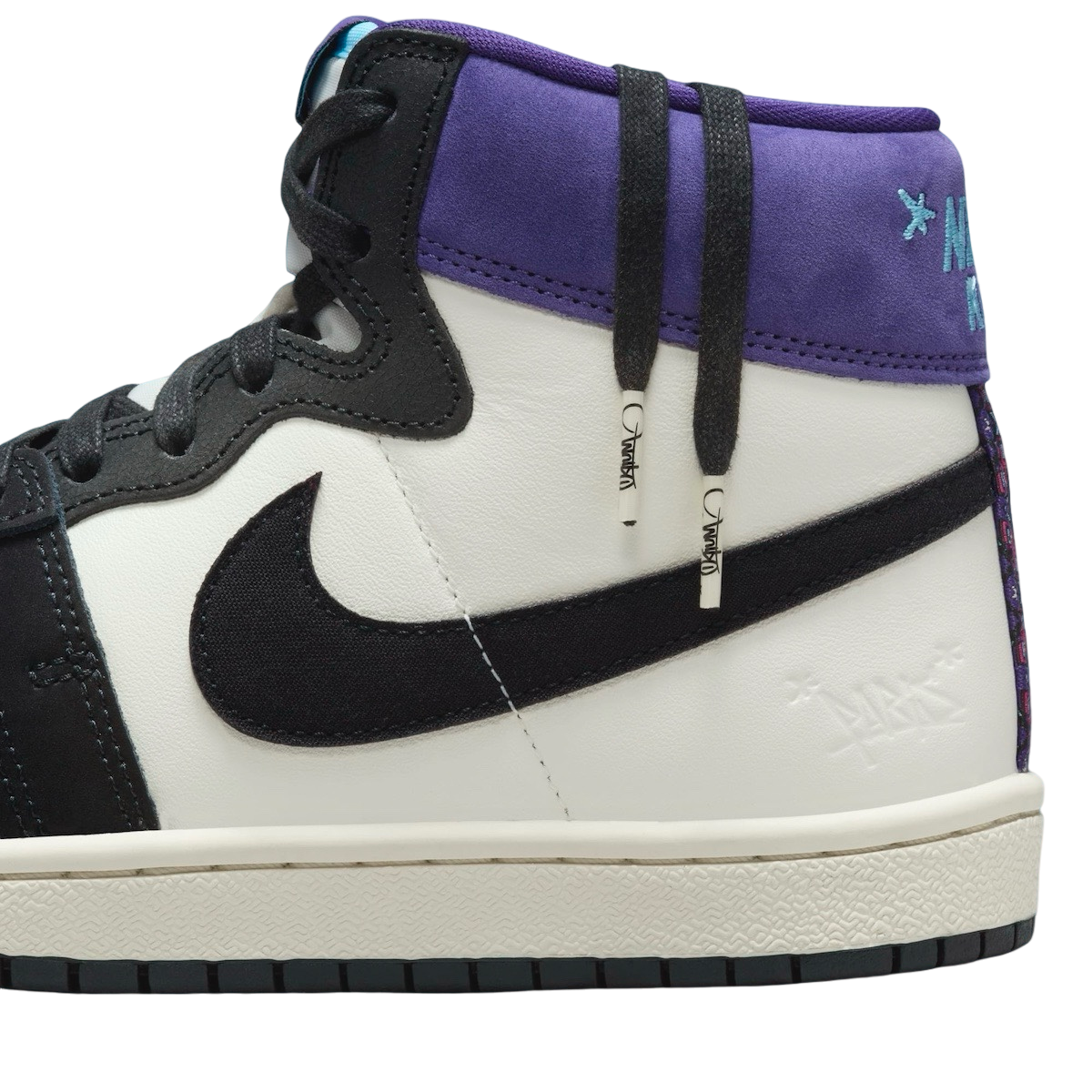 Opium Paris x Air Jordan Air Ship Charlotte Hornets - Image 10