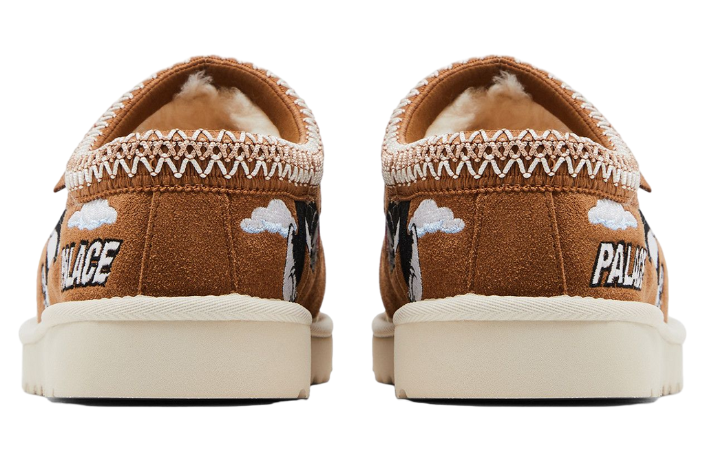 Palace x Looney Tunes x Ugg Tasman Slipper Chestnut - Image 4