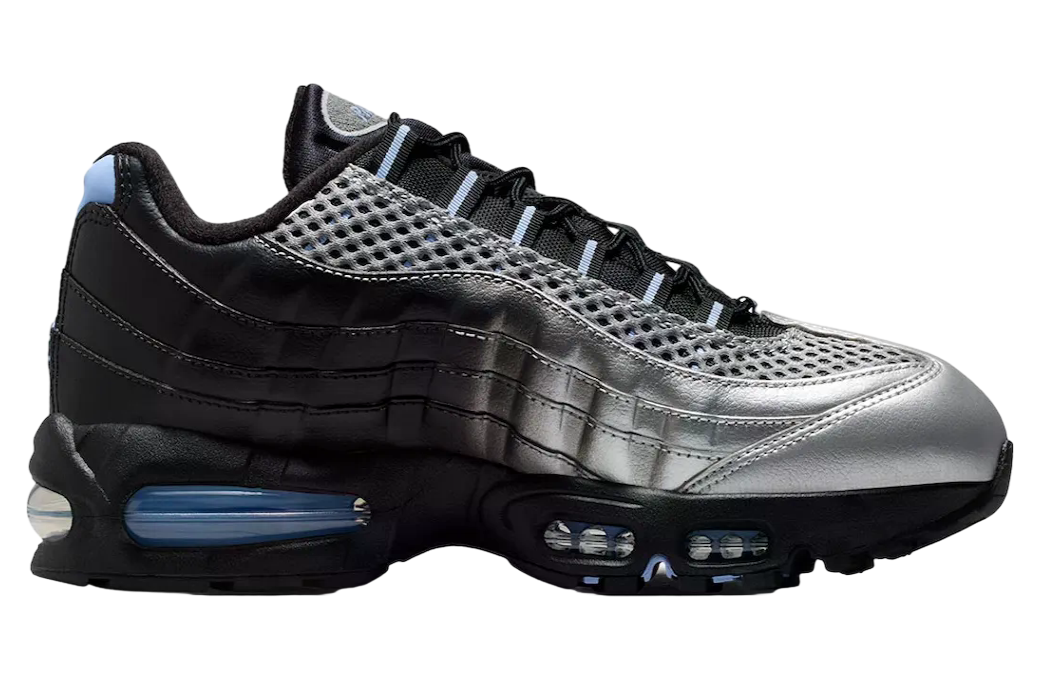 Palace x Nike Air Max 95 Metallic Silver / Aluminum - Image 3